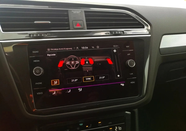 Volkswagen Tiguan cena 124900 przebieg: 55687, rok produkcji 2021 z Dobiegniew małe 529